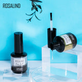 ROSALIND Gel Nail Polish 2Pcs/Set For Manicure Nails Art UV Gel Need Base Top Coat Vernis Semi permanent Nail Polish 15ML