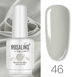 ROSALIND 58 colors 15ml Soak Off Gel Polish Bright For Nail Art Design LED/UV Lamp