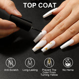 ROSALIND 7ML Gel Polish Essential Top & Base Coat Bright For Nail Art Design LED/UV Lamp