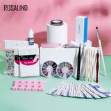 ROSALIND Nail Manicure Basic Tool Kit Nail Tools Kit For Nail Beauty Decorations Brush Dot