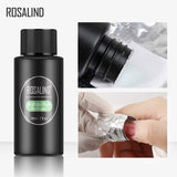 ROSALIND Nail Surface Cleanser Gel Nail Polish Sticky Remover Liquid Enhance Shiny Effect Cleanser Nail Art Remover Tool