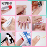 ROSALIND Nail Manicure Basic Tool Kit Nail Tools Kit For Nail Beauty Decorations Brush Dot