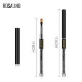 ROSALIND Nail Art Design Acrylic Handle Brush Pen UV Nail Gel Brush