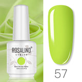 ROSALIND 58 colors 15ml Soak Off Gel Polish Bright For Nail Art Design LED/UV Lamp
