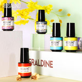 ROSALIND Mini Set 4PCS Soak Off Gel Polish Bright For Nail Art Design LED/UV Lamp