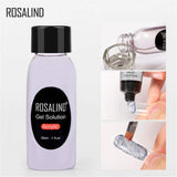 Rosalind Pure and Glitter Color Poly Nail Gel Kit All In One 13PCS