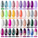 ROSALIND Mini Soak Off Gel Polish Set 8PCS Set Bright For Nail Art Design LED/UV Lamp