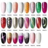 ROSALIND 80 colors 5ml Soak Off Gel Polish Bright For Nail Art Design LED/UV Lamp