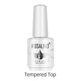 ROSALIND Tempered Top Coat Gel Polish Bright For Nail Art Design LED/UV Lamp