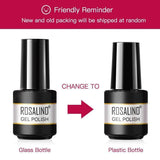 ROSALIND 80 colors 5ml Soak Off Gel Polish Bright For Nail Art Design LED/UV Lamp