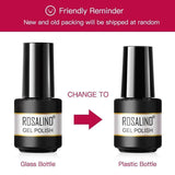 ROSALIND 80 colors 5ml Soak Off Gel Polish Bright For Nail Art Design LED/UV Lamp