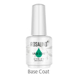 Rosalind Flash Deal 2PCS/Set 15ml White Bottle Top & Base Coat Vernis