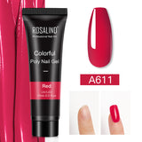 ROSALIND 15ml Poly Nail Gel 24 Hot Sale Fashion Colors Quick Builder Extension