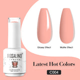 ROSALIND 40 colors 15ml Soak Off Gel Polish Bright For Nail Art Design LED/UV Lamp