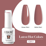 ROSALIND 40 colors 15ml Soak Off Gel Polish Bright For Nail Art Design LED/UV Lamp