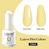 ROSALIND 40 colors 15ml Soak Off Gel Polish Bright For Nail Art Design LED/UV Lamp