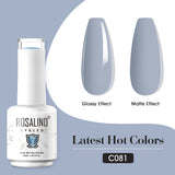 ROSALIND 40 colors 15ml Soak Off Gel Polish Bright For Nail Art Design LED/UV Lamp