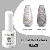 ROSALIND 40 colors 15ml Soak Off Gel Polish Bright For Nail Art Design LED/UV Lamp