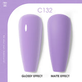 ROSALIND Purple Series 9 colors Soak Off Nail Gel Bright For Nail Art Design LED/UV Lamp RA