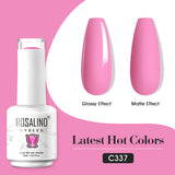 ROSALIND 40 colors 15ml Soak Off Gel Polish Bright For Nail Art Design LED/UV Lamp