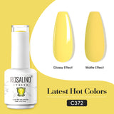 ROSALIND 40 colors 15ml Soak Off Gel Polish Bright For Nail Art Design LED/UV Lamp