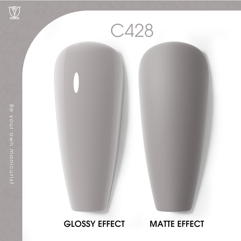 ROSALIND 12 colors Gray Series 7ml Soak Off Gel Polish Bright For Nail Art Design LED/UV Lamp