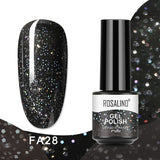 ROSALIND 80 Colors Mini Soak Off Gel Polish Bright For Nail Art Design LED/UV Lamp SKU FA28