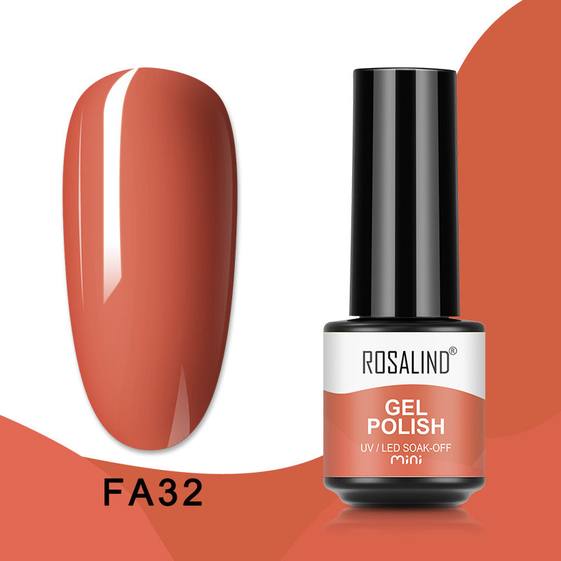 ROSALIND 80 Colors Mini Soak Off Gel Polish Bright For Nail Art Design LED/UV Lamp SKU FA32