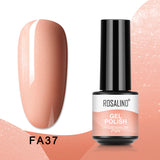 ROSALIND 80 Colors Mini Soak Off Gel Polish Bright For Nail Art Design LED/UV Lamp SKU FA37