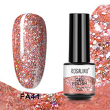 ROSALIND 80 Colors Mini Soak Off Gel Polish Bright For Nail Art Design LED/UV Lamp SKU FA41