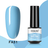 ROSALIND 80 Colors Mini Soak Off Gel Polish Bright For Nail Art Design LED/UV Lamp SKU FA24