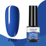 ROSALIND 80 Colors Mini Soak Off Gel Polish Bright For Nail Art Design LED/UV Lamp SKU FA52