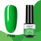 ROSALIND 80 Colors Mini Soak Off Gel Polish Bright For Nail Art Design LED/UV Lamp SKU FA24