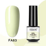ROSALIND 80 Colors Mini Soak Off Gel Polish Bright For Nail Art Design LED/UV Lamp SKU FA63