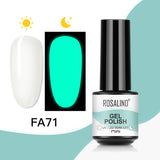 ROSALIND 80 Colors Mini Soak Off Gel Polish Bright For Nail Art Design LED/UV Lamp SKU FA71