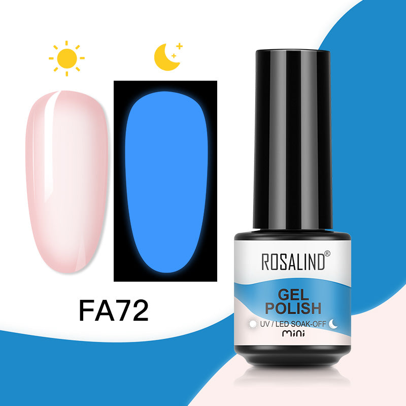 ROSALIND 80 Colors Mini Soak Off Gel Polish Bright For Nail Art Design LED/UV Lamp SKU FA72