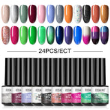 24PCS Set Mini For Nail Art Design LED/UV Lamp