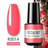 ROSALIND 57 colors 5ml Soak Off Gel Polish Bright For Nail Art Design LED/UV Lamp