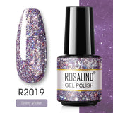 ROSALIND 57 colors 5ml Soak Off Gel Polish Bright For Nail Art Design LED/UV Lamp