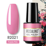 ROSALIND 57 colors 5ml Soak Off Gel Polish Bright For Nail Art Design LED/UV Lamp