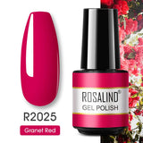 ROSALIND 57 colors 5ml Soak Off Gel Polish Bright For Nail Art Design LED/UV Lamp