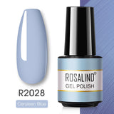 ROSALIND 57 colors 5ml Soak Off Gel Polish Bright For Nail Art Design LED/UV Lamp