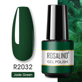 ROSALIND 57 colors 5ml Soak Off Gel Polish Bright For Nail Art Design LED/UV Lamp