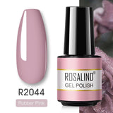 ROSALIND 57 colors 5ml Soak Off Gel Polish Bright For Nail Art Design LED/UV Lamp