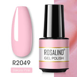 ROSALIND 57 colors 5ml Soak Off Gel Polish Bright For Nail Art Design LED/UV Lamp