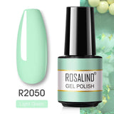 ROSALIND 57 colors 5ml Soak Off Gel Polish Bright For Nail Art Design LED/UV Lamp