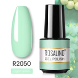 ROSALIND 57 colors 5ml Soak Off Gel Polish Bright For Nail Art Design LED/UV Lamp
