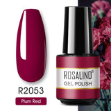 ROSALIND 57 colors 5ml  Soak Off Gel Polish Bright For Nail Art Design LED/UV Lamp