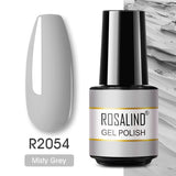 ROSALIND 57 colors 5ml Soak Off Gel Polish Bright For Nail Art Design LED/UV Lamp