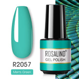 ROSALIND 57 colors 5ml Soak Off Gel Polish Bright For Nail Art Design LED/UV Lamp